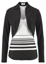 Трикотажное болеро с топом (2 изд.) (индиго) Bonprix