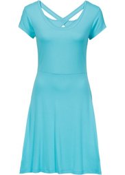 Трикотажное платье (омаровый с рисунком) Bonprix