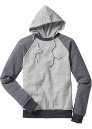 Свитшот Slim Fit (синий меланж) Bonprix