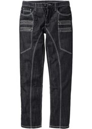 Джинсы Regular Fit Straight, длина (в дюймах) 34 (черный деним) Bonprix