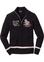 Пуловер Regular Fit (натуральный) Bonprix