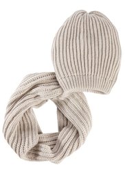 Шапка + шарф (индиго) Bonprix