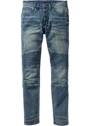 Джинсы-стретч Slim Fit Straight, длина (в дюймах) 32 (черный деним) Bonprix