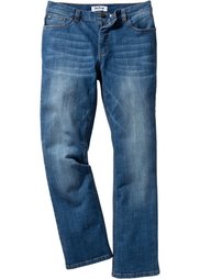 Джинсы-стретч Slim Fit Bootcut, cредний рост (N) (голубой «потертый») Bonprix