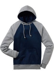 Свитшот Slim Fit (красный/темно-синий) Bonprix