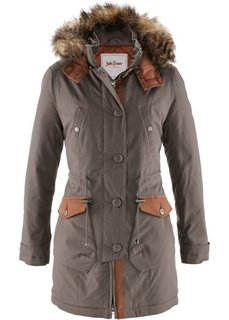 Парка (темно-оливковый/оливковый) Bonprix