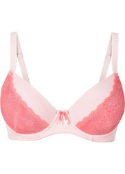 Бюстгальтер, чашка D (нежно-розовый/розовый) Bonprix