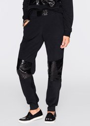 Трикотажные брюки от Marcell von Berlin for bonprix (черный)