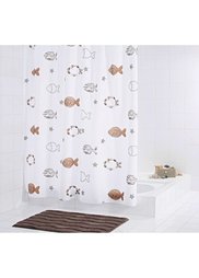 Штора для ванной Рыбки (кремовый) Bonprix