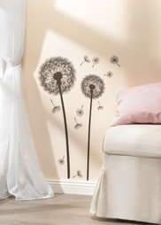 Настенная наклейка Одуванчик (коричневый) Bonprix