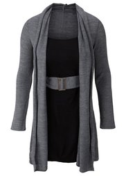 Платье (черный/лиловый) Bonprix