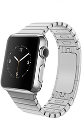 Apple Watch 38mm Silver Stainless Steel Case with Link Bracelet Apple