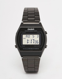 Черные электронные часы из нержавеющей стали B640WB-1AEF Casio