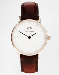 Классические коричневые часы Daniel Wellington St Andrews - Коричневый