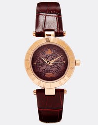 Часы с эффектом крокодиловой кожи на ремешке Vivienne Westwood Time Ma
