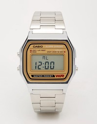 Цифровые часы Casio Classic Retro A158WEA-9EF - Серебряный