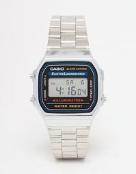 Электронные часы-браслет Casio A168WA-1YES - Серебряный