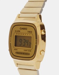 Цифровые часы Casio Mini LA670WEGA-9EF - Золотой