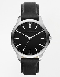 Часы с кожаным ремешком Armani Exchange AX2149 - Черный