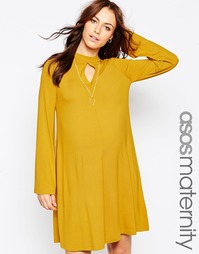 Свободное платье для беременных ASOS Maternity