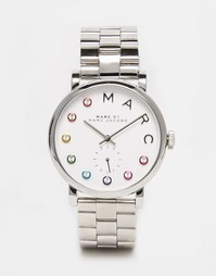 Серебристые часы Marc Jacobs Baxter Dexter MBM3420 - Серебряный