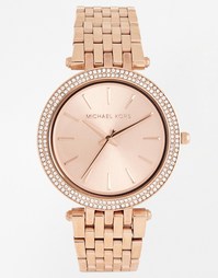 Часы с покрытием из розового золота Michael Kors Darci MK3192