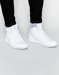 кроссовки средней высоты Nike Air Jordan 1 554724-112 - Белый