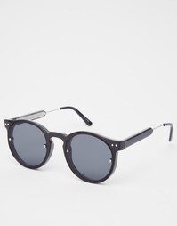 Черные круглые солнцезащитные очки Spitfire Post Punk - Черный