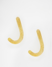 Серьги-гвоздики Made Little J - Золотой