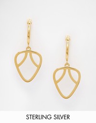 Золотые серьги Daisy London Exclusive Laura Whitmore - Золотой