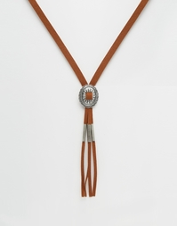 Ожерелье ограниченной серии с подвеской в стиле вестерн - Рыжий Asos