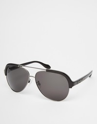 Солнцезащитные очки-авиаторы Vivienne Westwood Anglomania - Черный