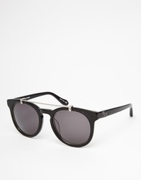 Круглые солнцезащитные очки с планкой Vivienne Westwood Anglomania