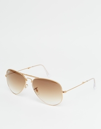 Солнцезащитные очки-авиаторы Ray-Ban RB3479 - Золотой