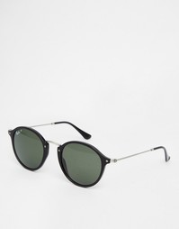Круглые солнцезащитные очки Ray‑Ban RB2447 - Черный