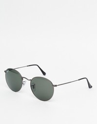 Круглые солнцезащитные очки Ray-Ban 0RB3447 - Серебряный