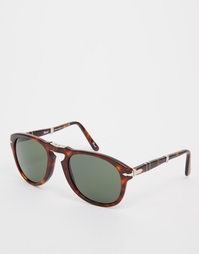 Складные солнцезащитные очки-авиаторы Persol - Коричневый