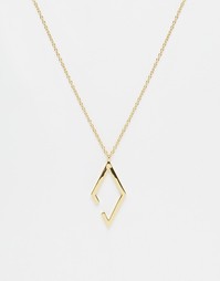 Длинное ожерелье ASOS - Золотой