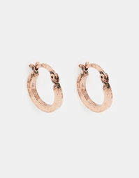 Серьги-кольца цвета шлифованной меди ASOS - Шлифованная медь