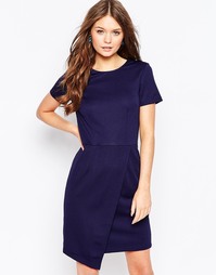 Платье с асимметричной юбкой Poppy Lux Valerina - Темно-синий