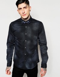 Джинсовая рубашка Scotch &amp; Soda - Темно-синий