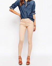 Выбеленные розовые джинсы ASOS SCULPT ME Premium - Выбеленный розовый