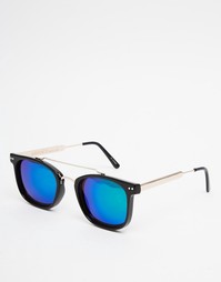 Квадратные солнцезащитные очки в черной оправе Spitfire Mainstream2