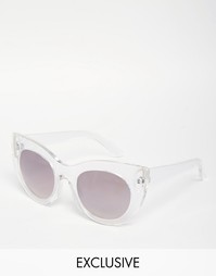 Круглые солнцезащитные очки кошачий глаз Jeepers Peepers