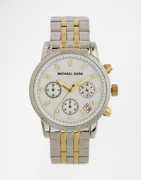 Двухцветные часы Michael Kors Ritz MK5057 - Серебряный