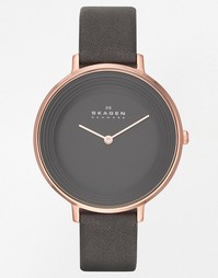 Серые часы Skagen SKW2216 Ditte - Серый