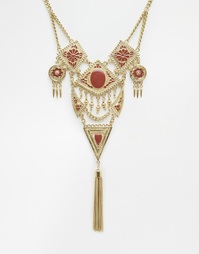 Ожерелье с ловушкой снов ASOS - Красный