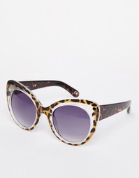 Солнцезащитные очки в стиле оversize с композитной оправой ASOS Kitten