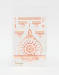 Неоновые тату с хной Orelia - Розовый