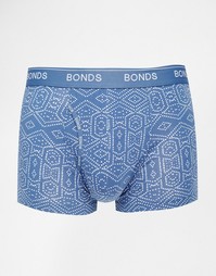 Боксеры-брифы с принтом Bonds Inca - Синий